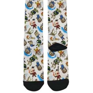 NEW Avatar The Last Airbender Socks - Chibi Characters - Men's Size 8-10